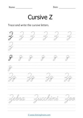 how to write cursive z: exploring the beauty of calligraphy